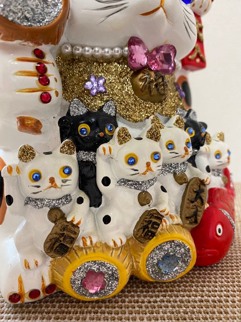 幸せを呼ぶキラキラ招き猫 京銀座堂 - メルカリ