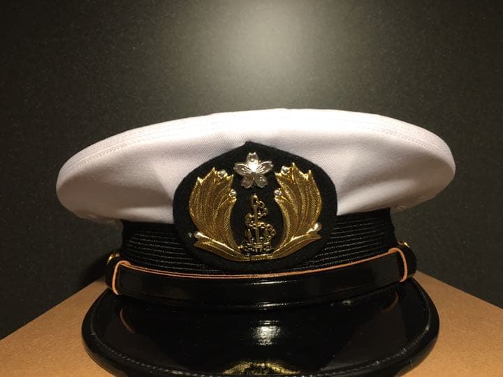日本海軍士官軍帽(高田帽子店) の展示中 || Museum of meiji_jin