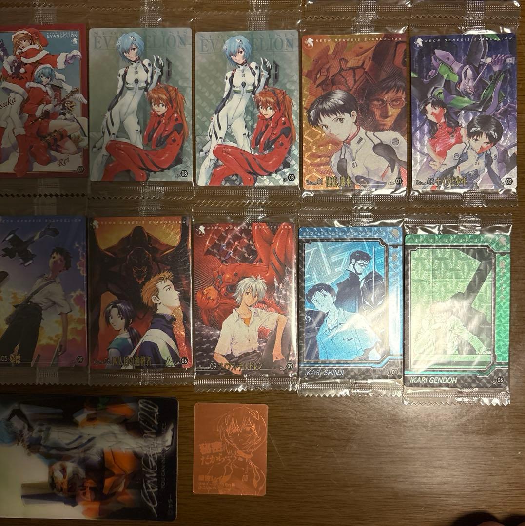 新世紀エヴァンゲリオン　ウエハースカード　コミックSP 貞本義行　未開封まとめ売