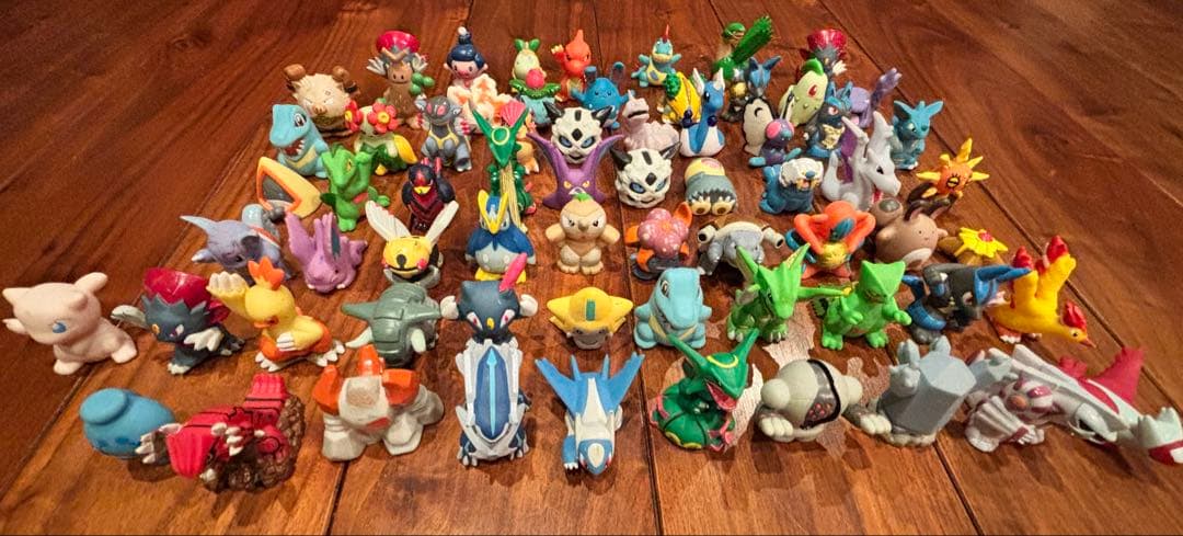 ポケモン　フィギュア　指人形　まとめ売り　レトロ 平成レトロ】ポケモン 指人形 フィギュア 39体セット