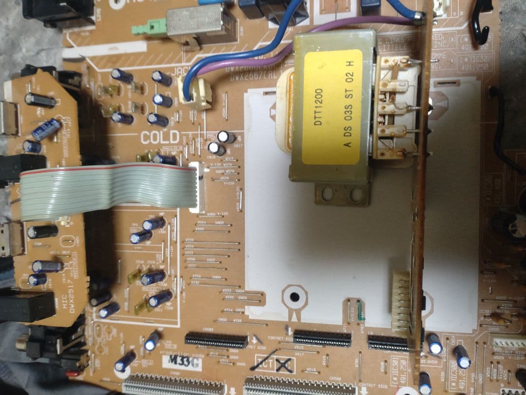 Pioneer DJM-400 動作確認済 クロスCHフェーダー 交換 ブルメタ