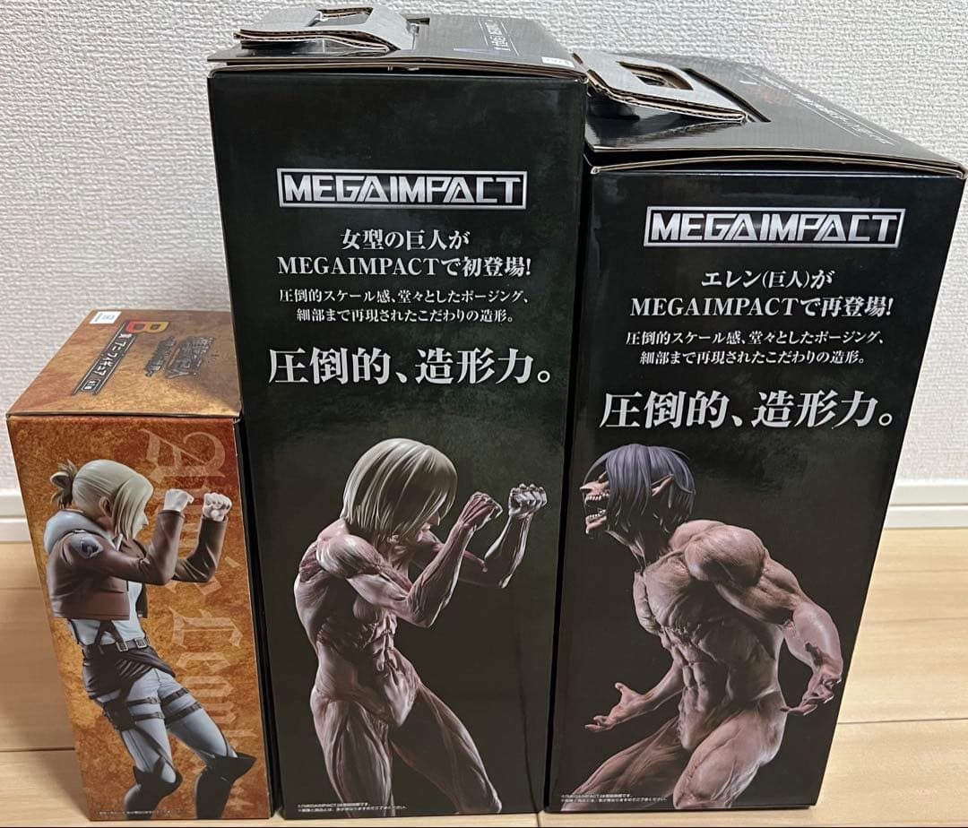 一番くじ　進撃の巨人〜壁の外の世界〜　A賞　B賞　ラストワン