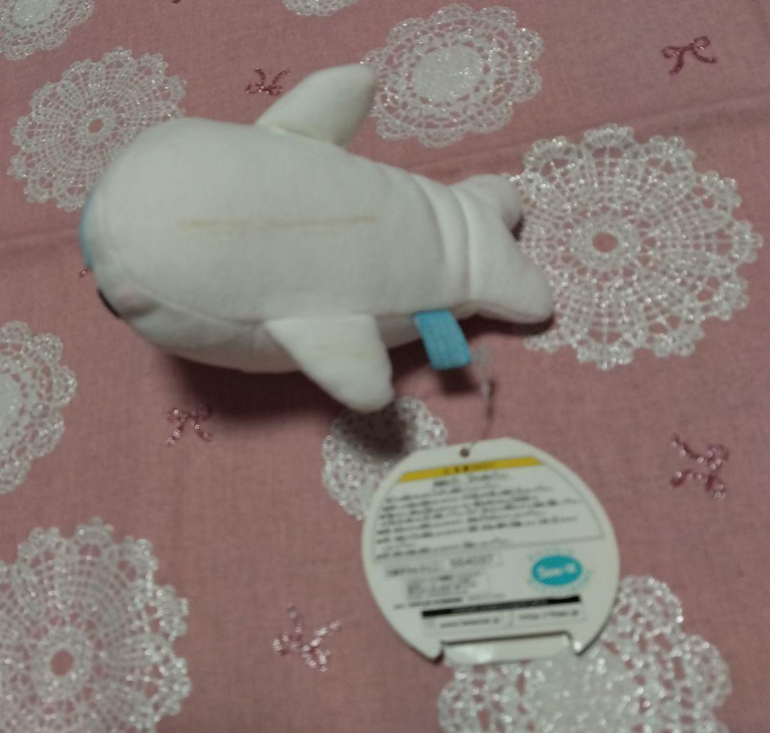 まめゴマ　メロディーぬいぐるみ　しろゴマ　※タグ付き　※難あり