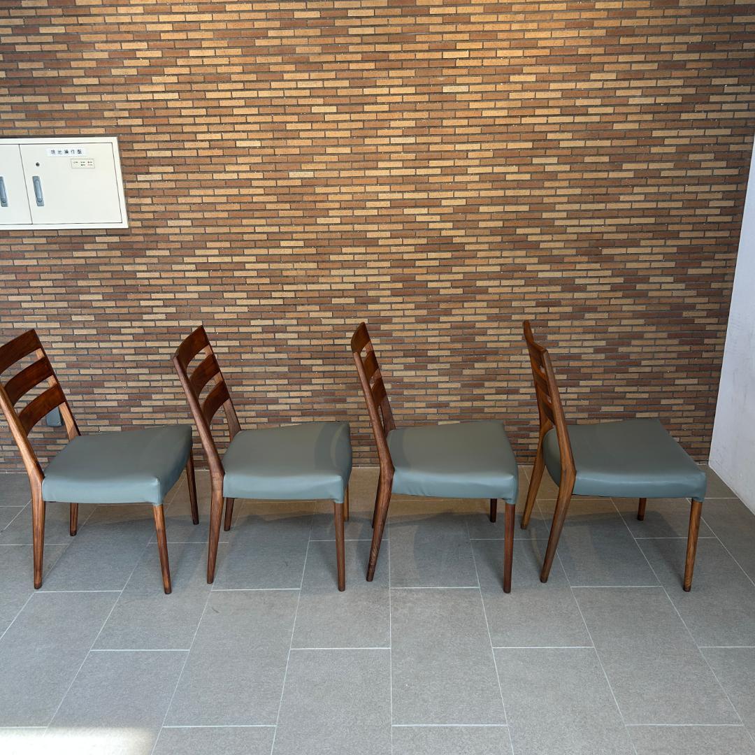 5分割のa♥Karimoku / カリモク　ダイニングテーブル＆チェア4脚