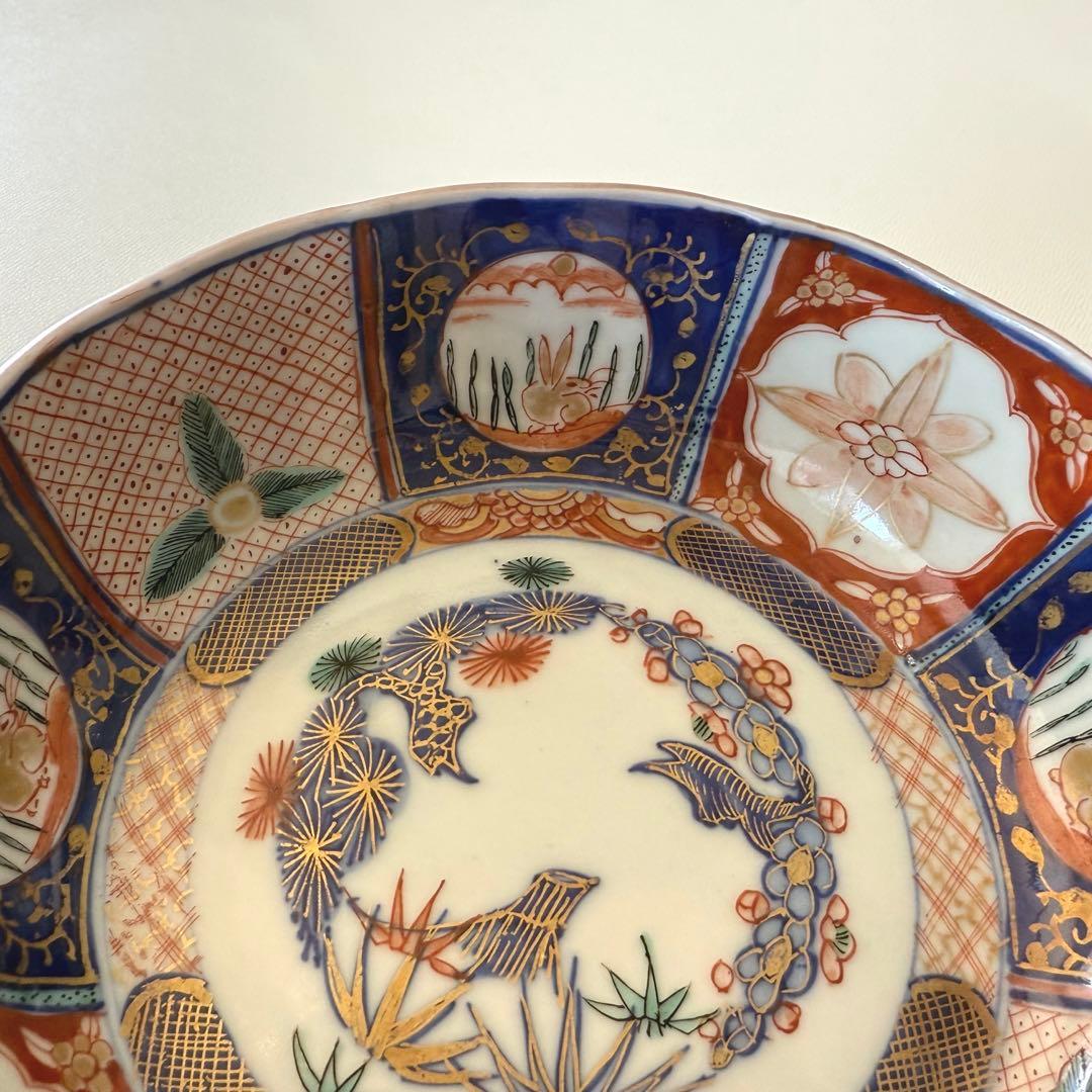 江戸時代□古伊万里 三つ重ね どんぶり 正月 古伊万里3ツ重ね鉢