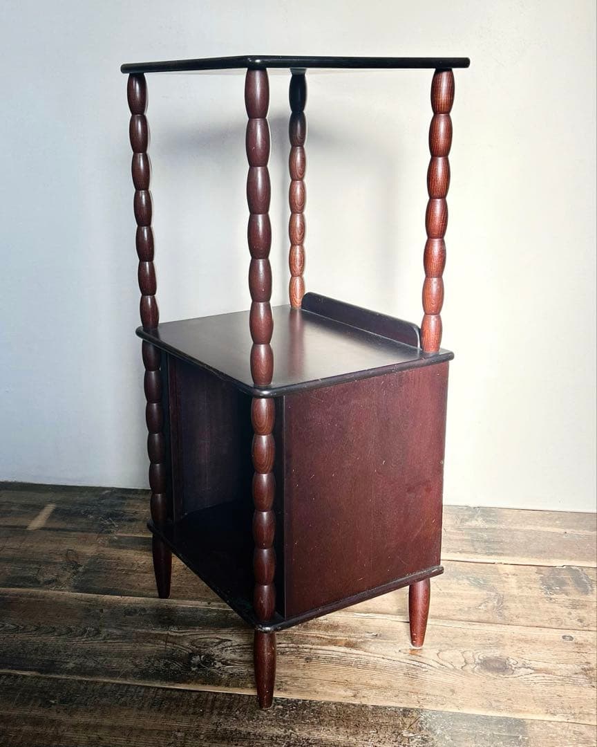 1960-70アンティーク コーナーラックNajico ナジコ 昭和レトロ - メルカリ