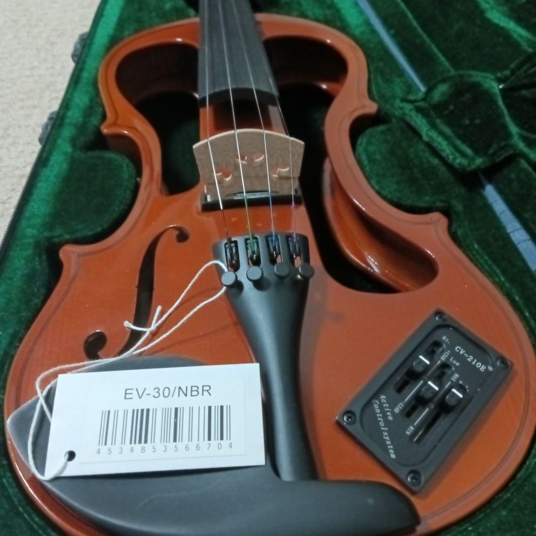 エレクトリックバイオリン ブラウン