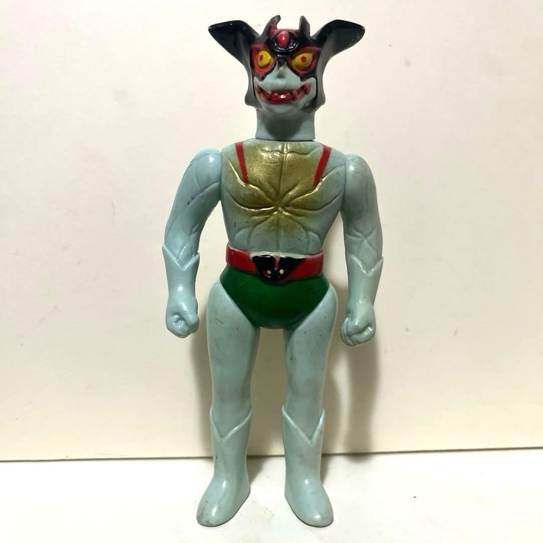 無版権 デビルマン 原作版風 ミドルサイズ パチ ソフビ フィギュア