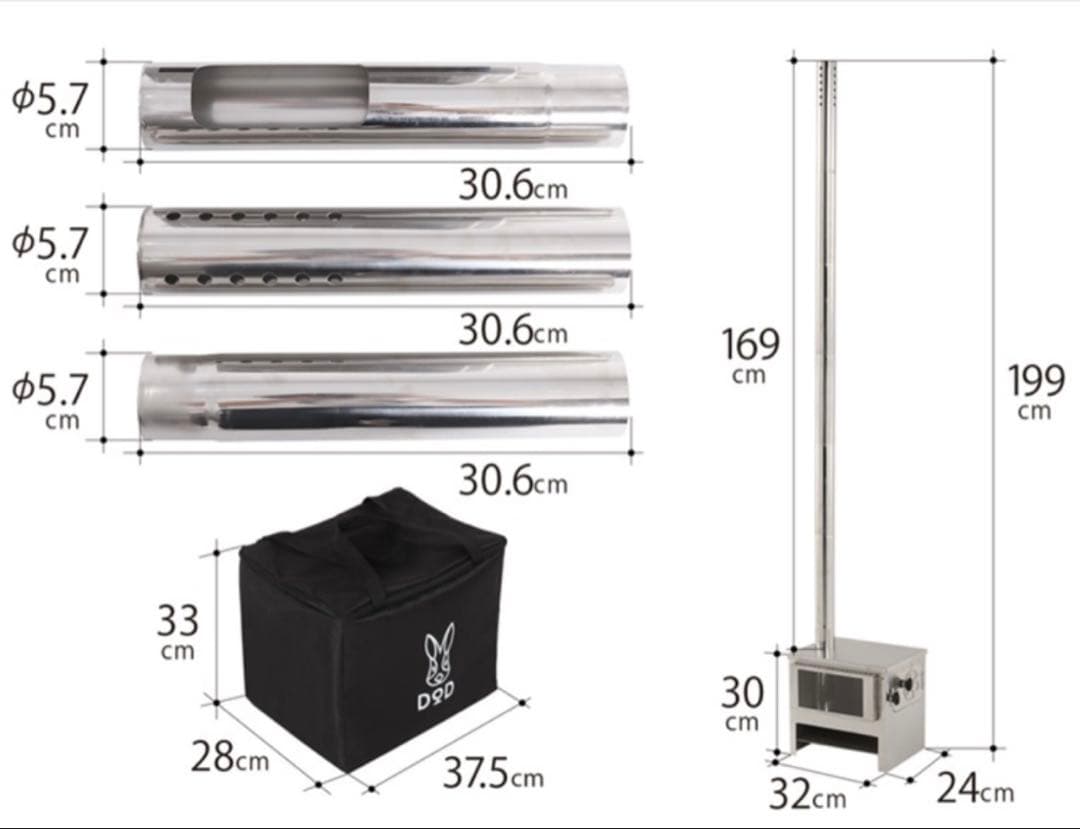 廃盤 未使用 DOD メラテレビ 9型 薪ストーブ 冬キャンプ 野営