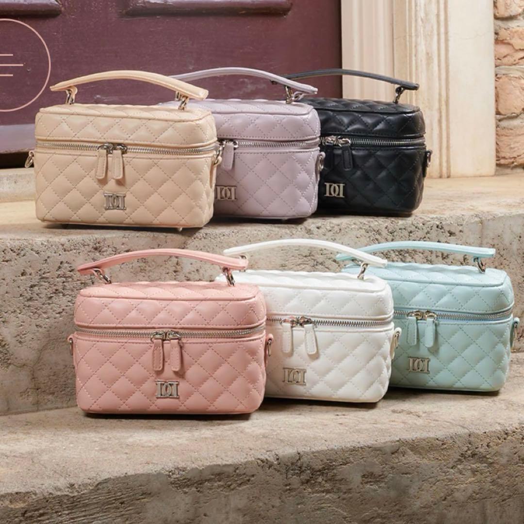 Darich キルティングショルダーミニバッグ ベージュ