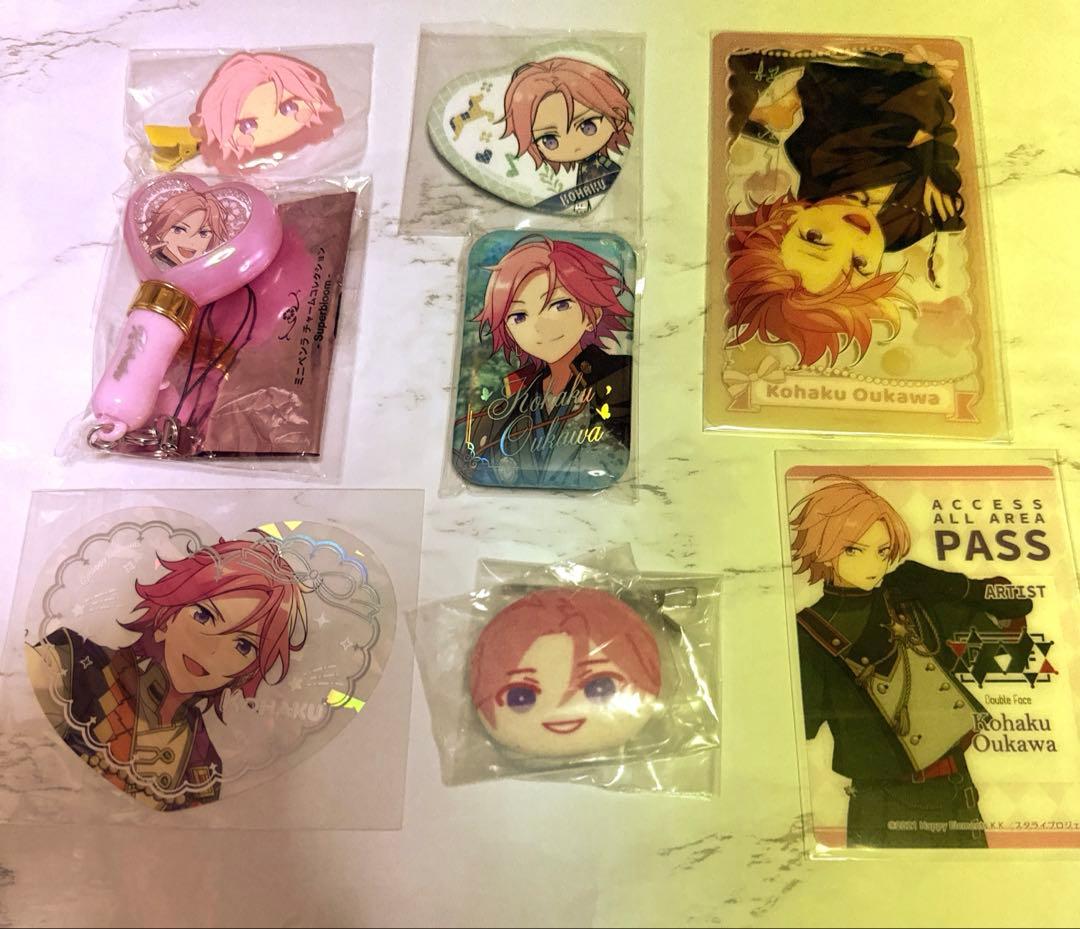 あんスタ 桜河こはく ぱしゃっつ 中国 缶バッジ クリカ ミニペンラ