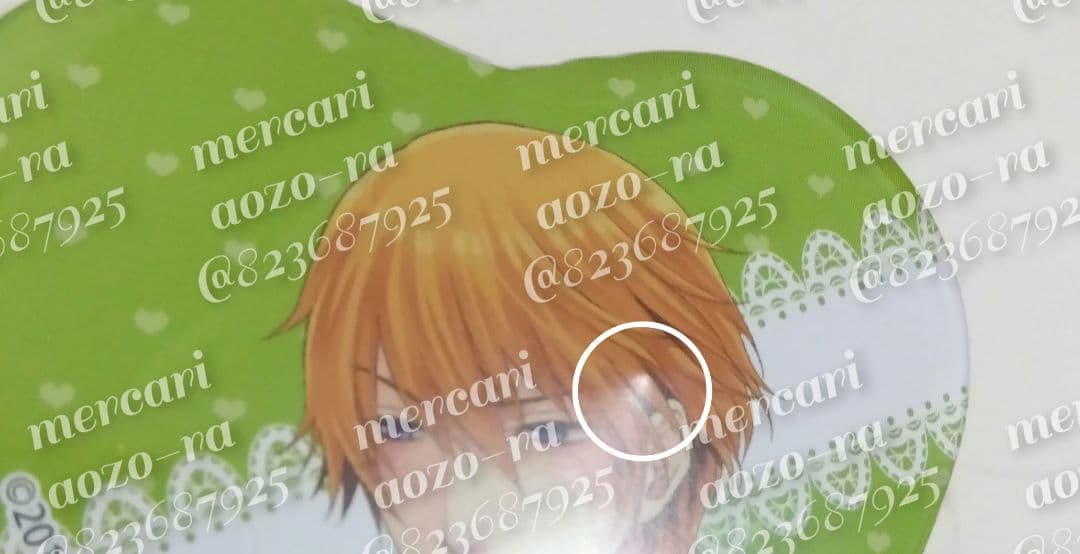 BROTHERS CONFLICT 朝日奈棗 ハート缶バッジ アニメイト特典