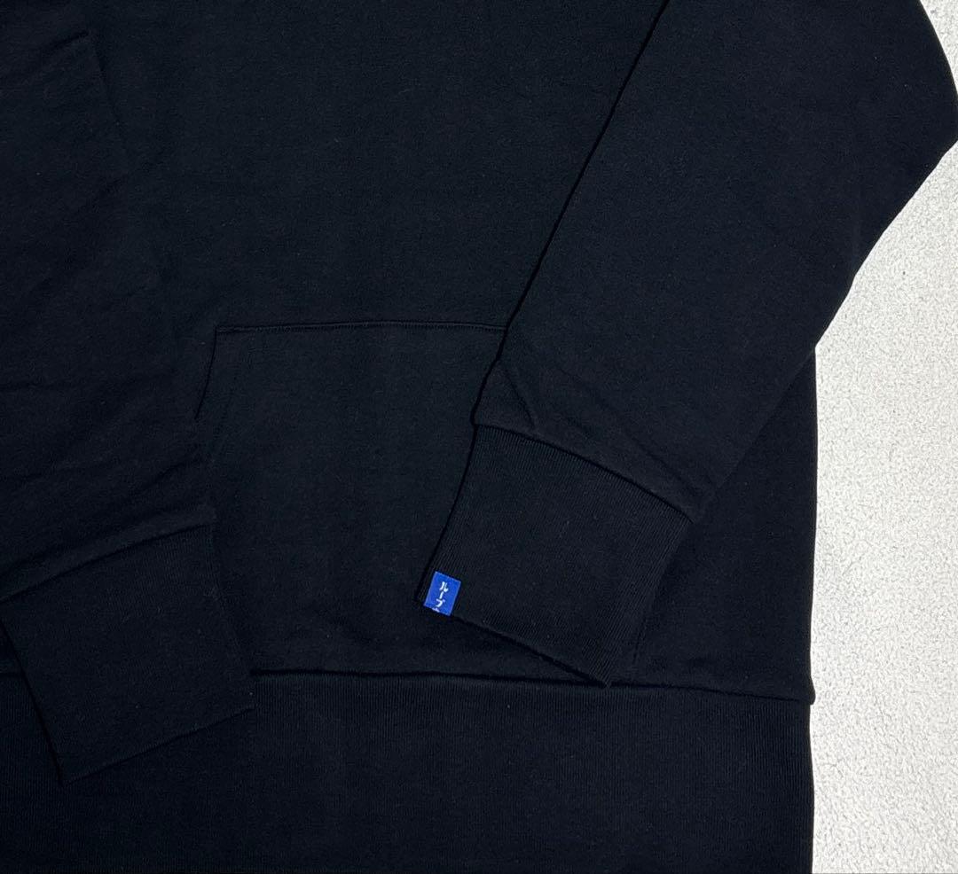 【定価 30,800円】ループウィラー プルオーバー パーカ ブラック 黒 新品