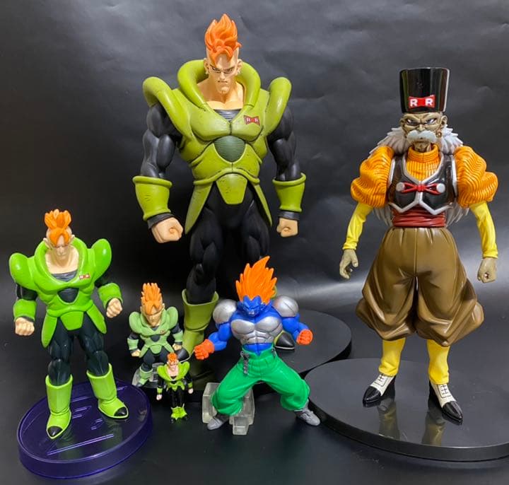 ドラゴンボール 人造人間セット 人造人間13号 16号 ドクターゲロ