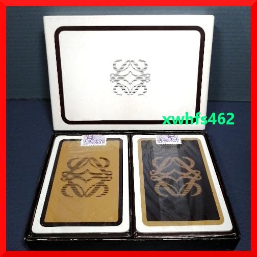 新品 LOEWE ロエベ トランプ 2組セット ノベルティ レトロ アンティーク 新品 LOEWE ロエベ トランプ 2組セット ノベルティ レトロ