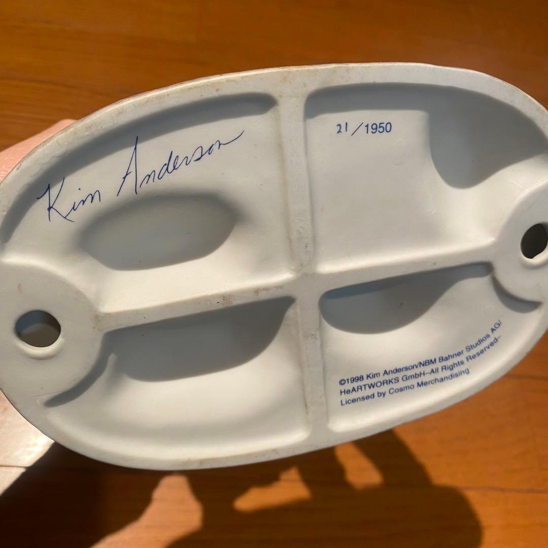 【希少品】キムアンダーソン 小さな恋人たち 陶器