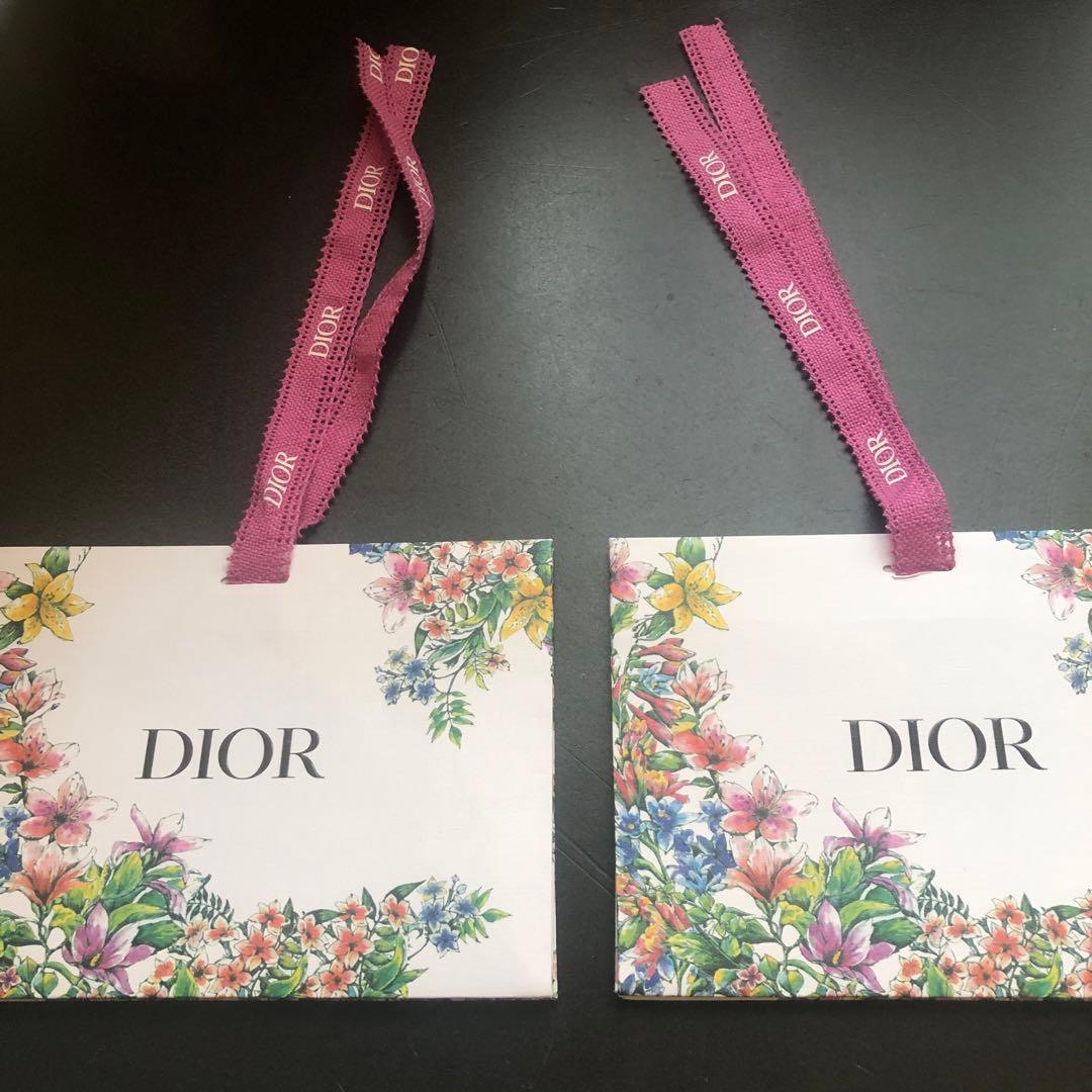 Dior 花柄 ギフトボックス 3点セット 知らないと損！Diorのギフトが