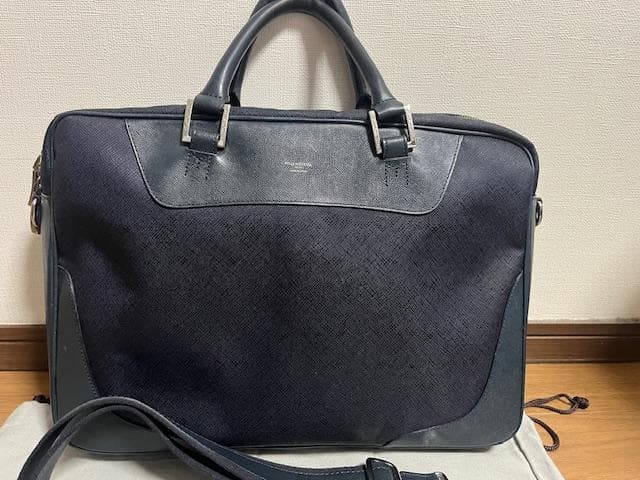 PELLE MORBIDA Capitano　2WAYビジネスバッグ　ネイビー