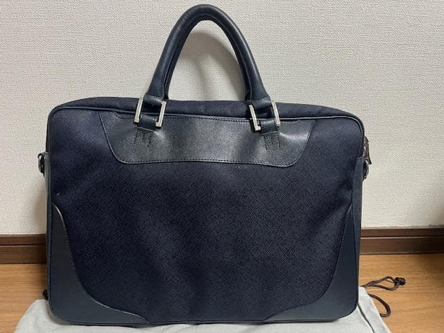 PELLE MORBIDA Capitano　2WAYビジネスバッグ　ネイビー