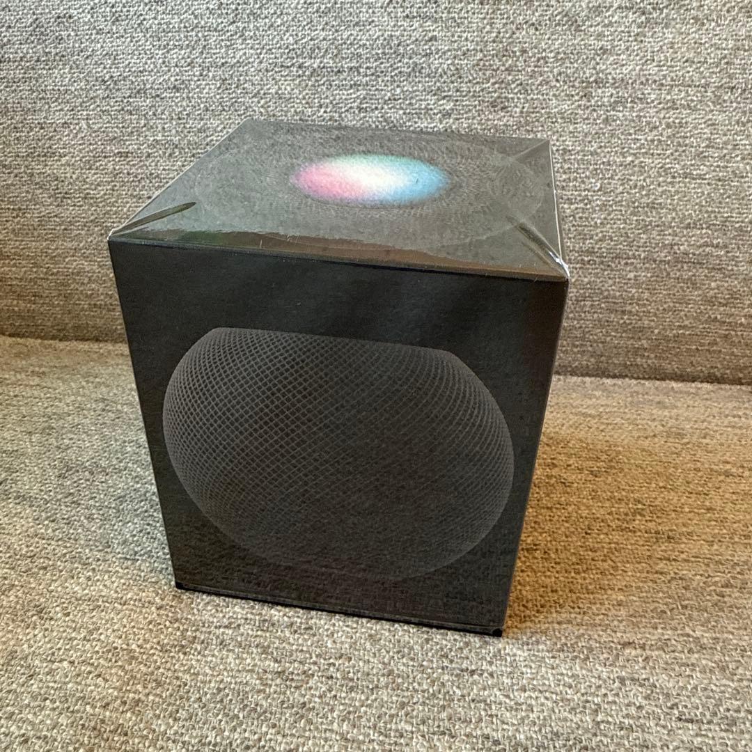 Apple HomePod mini スマートスピーカー 黒 球形