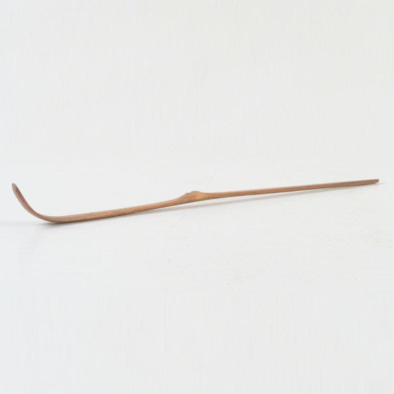 茶道具 影林宗篤 宝林寺古竹 茶杓 銘壬生 福本積應書付