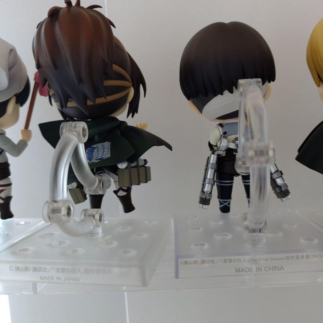 進撃の巨人ねんどろいど【10種】まとめ売り - メルカリ
