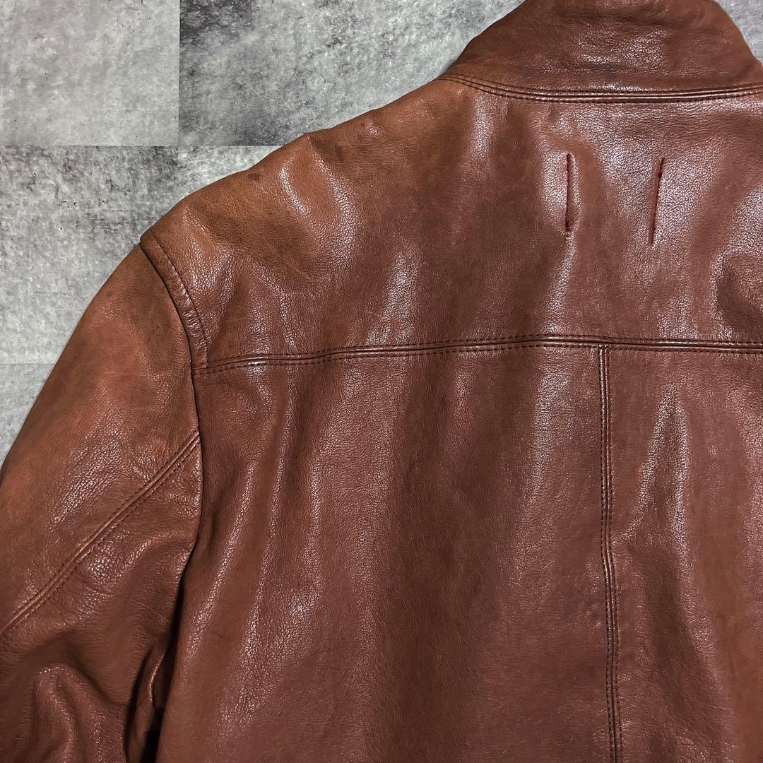 banana republic cowhide leather jacket