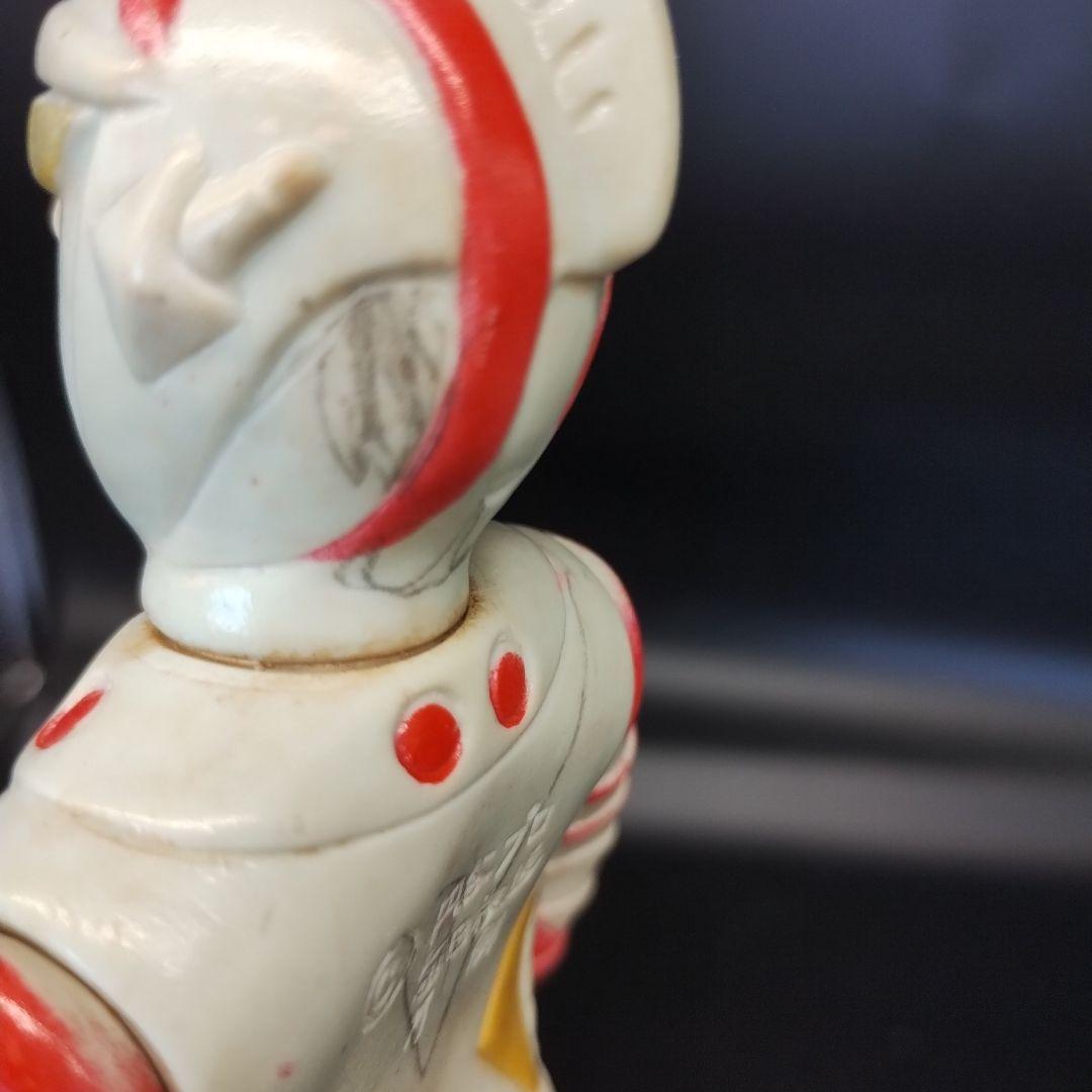 万創 ジャンボーグエース 当時物 美品 昭和レトロソフビ 希少 約20cm