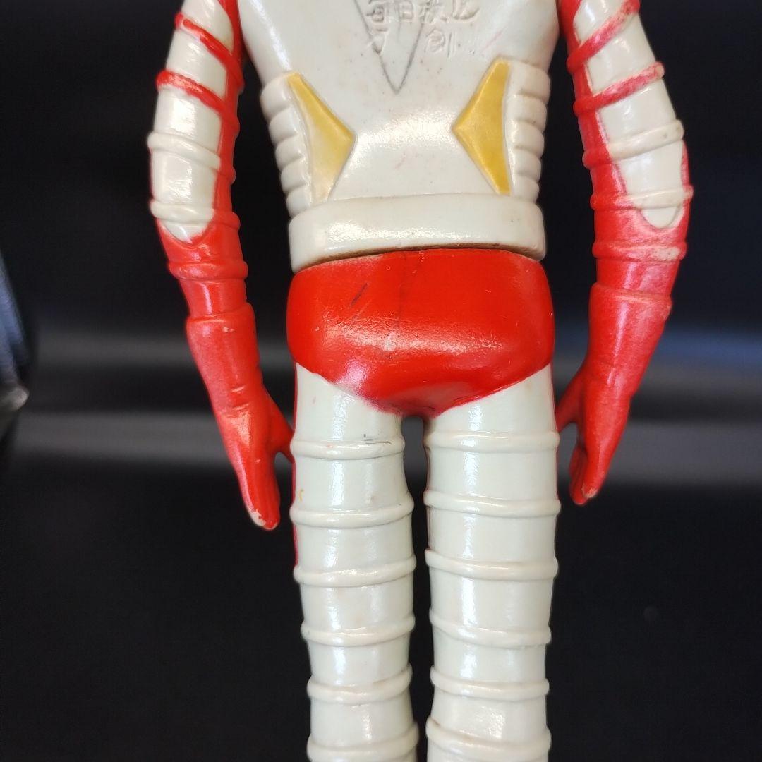 万創 ジャンボーグエース 当時物 美品 昭和レトロソフビ 希少 約20cm