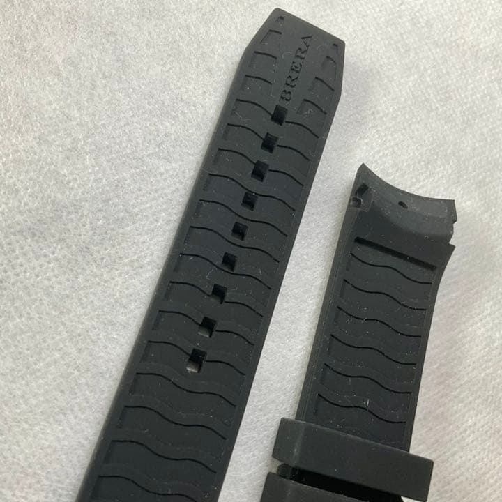 専用。BRERA 純正ベルト　ソットマリノダイバー用　黒