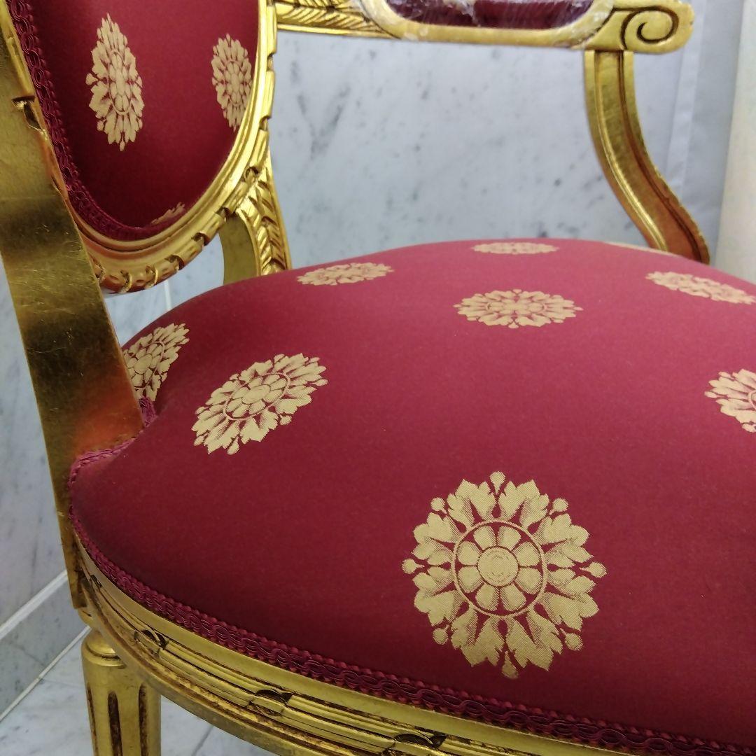 イタリア 超高級家具 ballabioitalia 金箔貼り 1脚の通販はau PAY