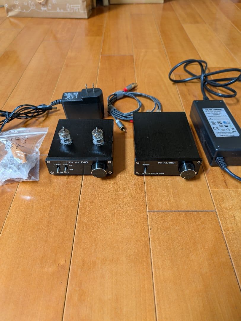 美品】FX-AUDIO TUBE-01 & FX202A本体 RCA管付き - メルカリ