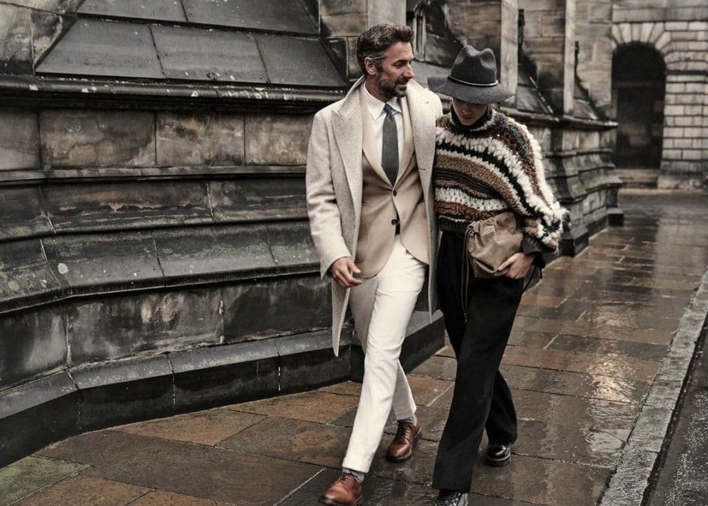 ■新品24万!ブルネロクチネリ／カーフレザーダービーシューズ 44（29cm）茶