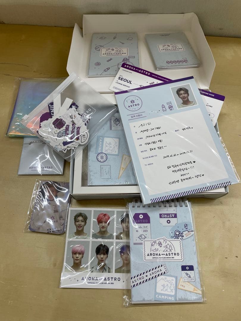 s*a様 ASTRO AROHA 3期 FC特典 セットブレスレット チャン・ウ