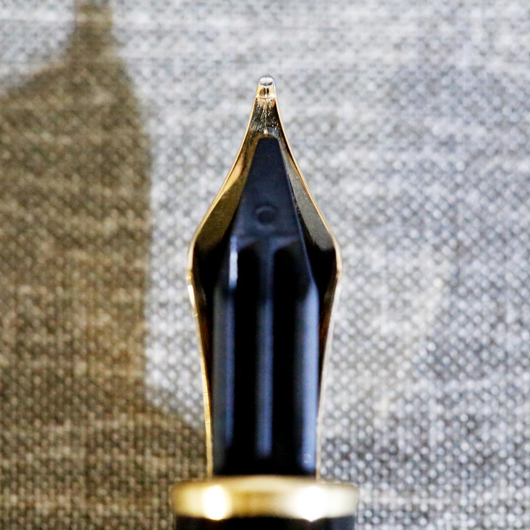 極美品 送料込み】モンブラン 万年筆 1444 バーレイ ゴールド マイ