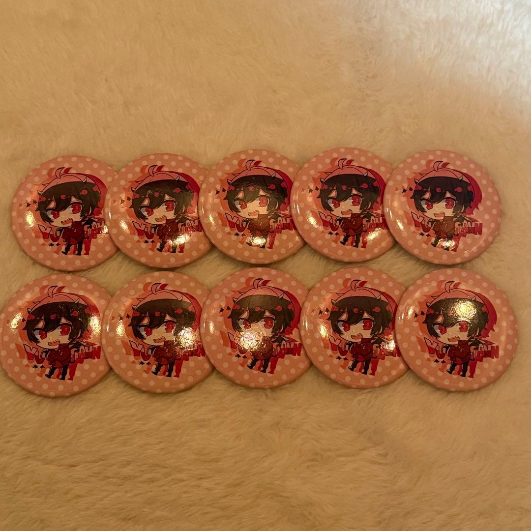 カラフルピーチ ゆあんくん 缶バッジ 初期 ゆあんくん カラフルピーチ 缶バッジ 初期ビジュ - メルカリ