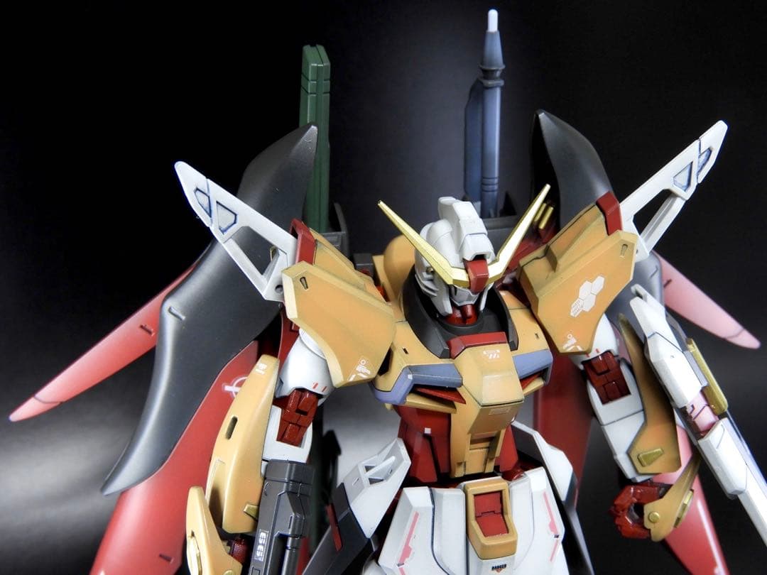 モ*コ様 HGCE デスティニーガンダム (ハイネ専用機) / ガンプラ 完成品