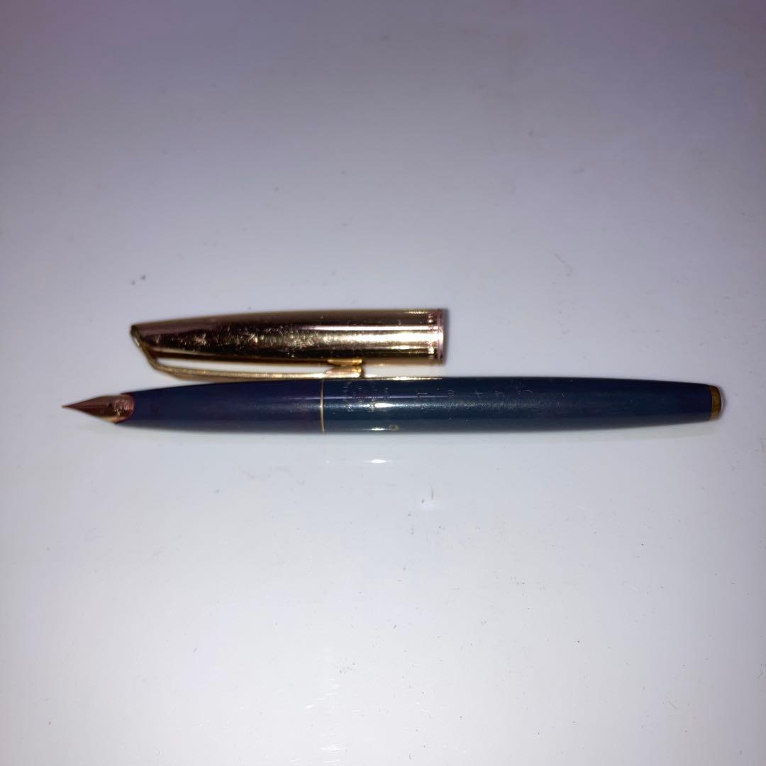 ジャンク 赤インク pilot 14K 万年筆 昭和 ビンテージ - メルカリ