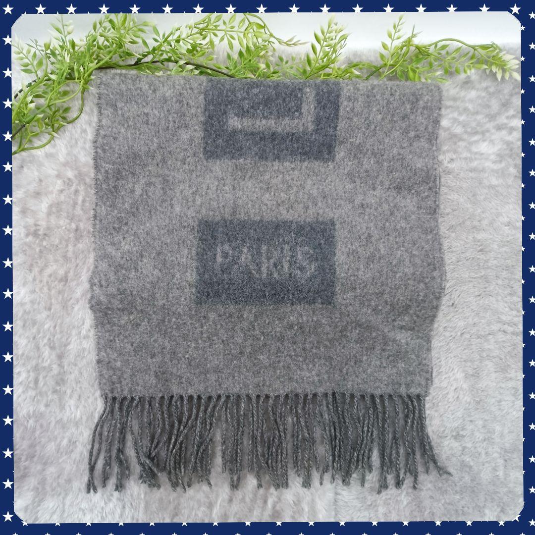 ルイヴィトン　カシミヤマフラー　ロゴマフラー　　カシミヤ100%　男女兼用 カシミヤ素材で柔らかい☆】ルイヴィトン マフラー (Louis Vuitton