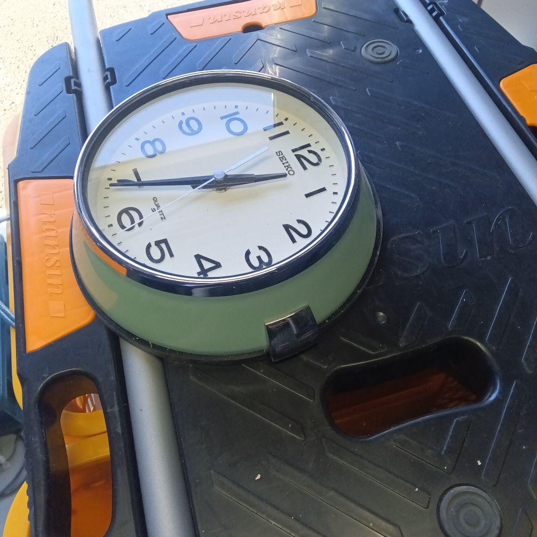 SEIKO セイコー 防塵型クオーツ掛時計 レトロ KS474M