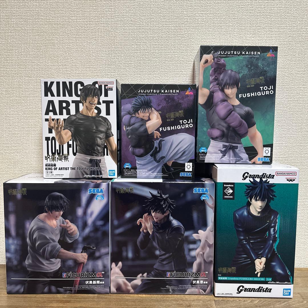 未開封】呪術廻戦 プライズフィギュア 6個まとめ売り - メルカリ