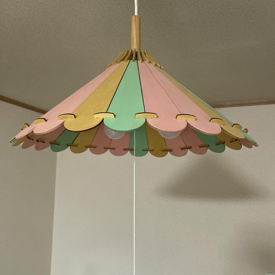 ナカオランプ 木製 ハンドメイド 照明 ペンダントライト NRH-1402