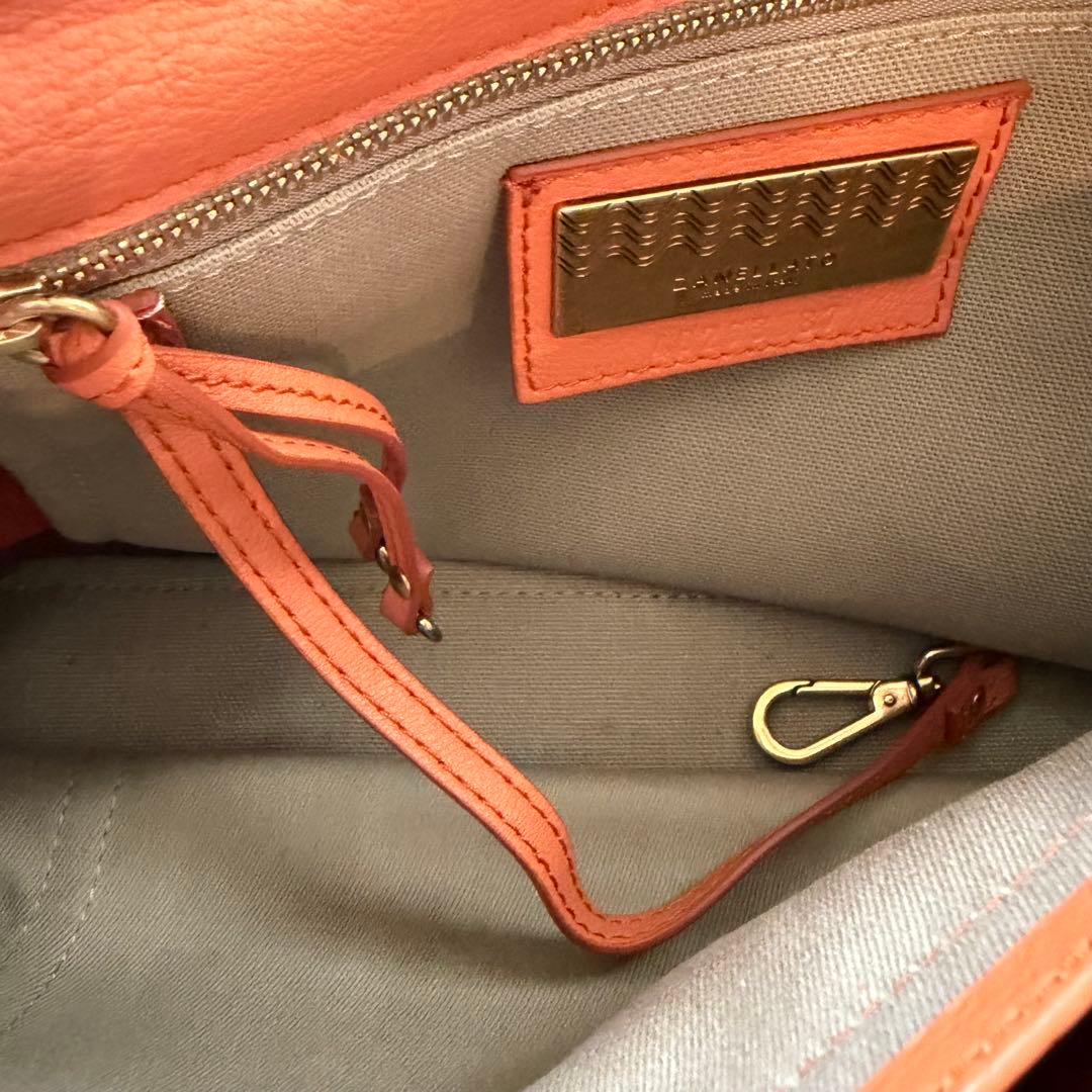 ザネラート ポスティーナ S オレンジ 2way ショルダーバッグ