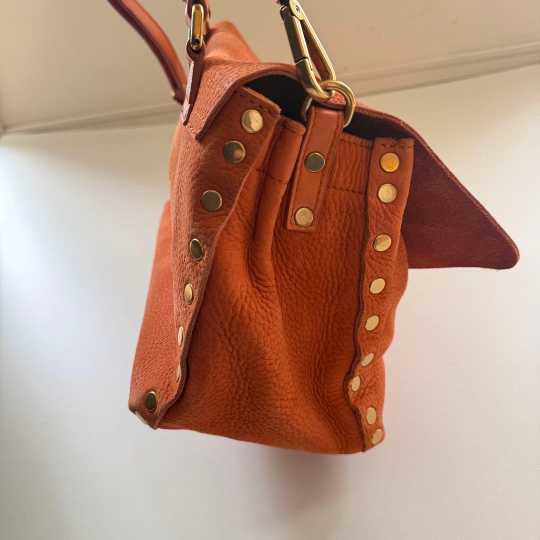 ザネラート ポスティーナ S オレンジ 2way ショルダーバッグ