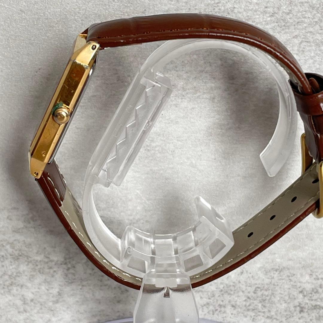 稼動品　SEIKO セイコー　SPIRIT ゴールド　スクエア　タンク　腕時計