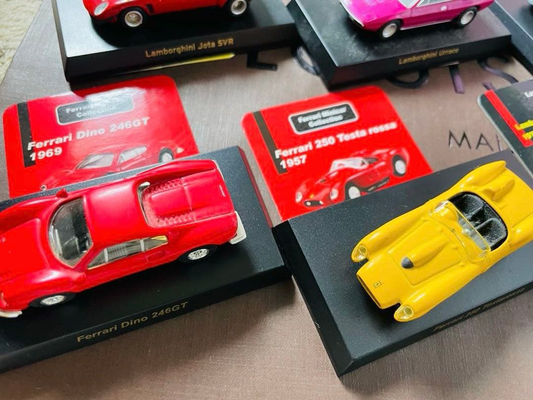 ミニカー ランボル　フェラーリ 22個KYOSHO ダイドーリミッドエディション
