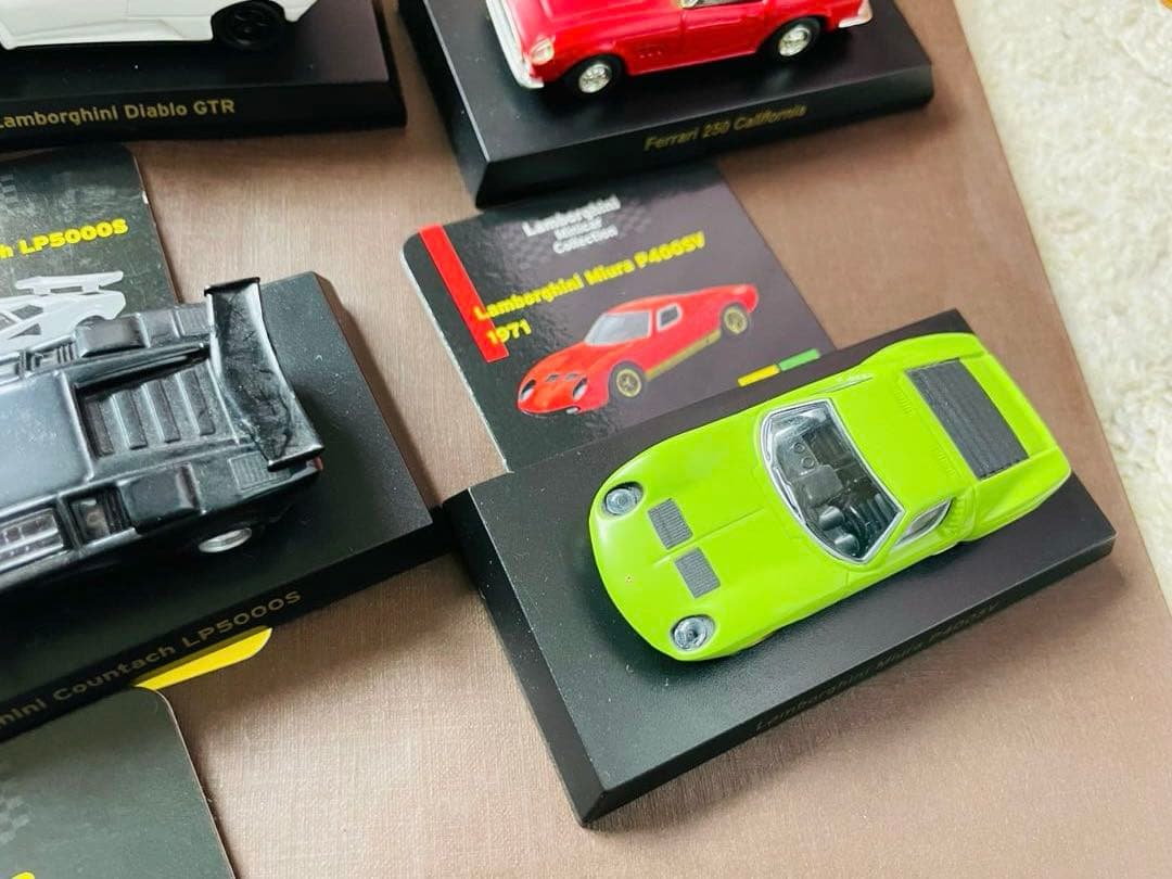 ミニカー ランボル　フェラーリ 22個KYOSHO ダイドーリミッドエディション