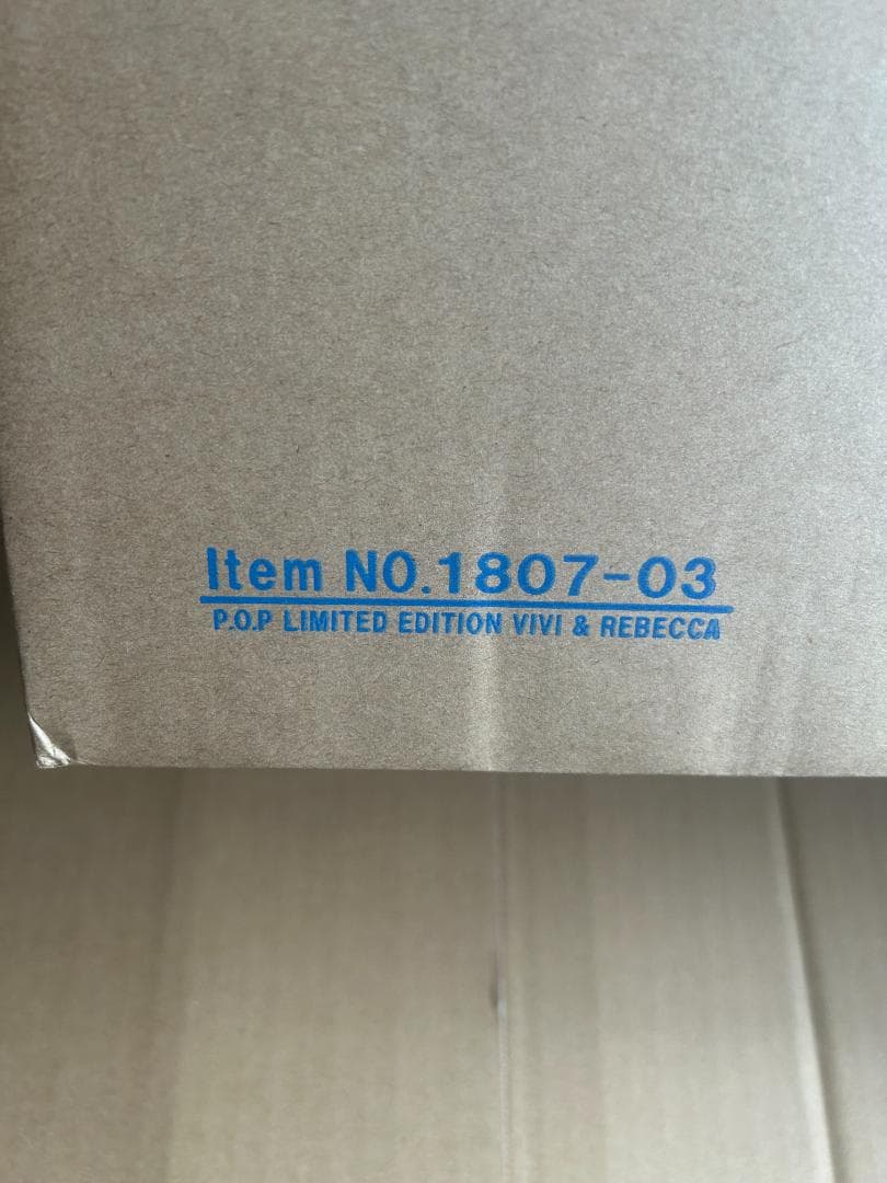 【新品未開封】pop ビビ&レベッカ 王女の休日 ver.bb
