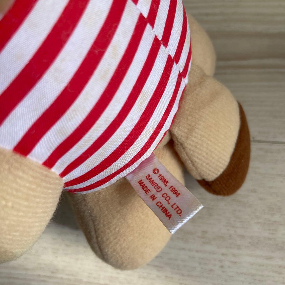 サンリオ　ぽんぽこ日記　ぬいぐるみ　平成レトロ　非売品　当時物　ぽこぽん　レア