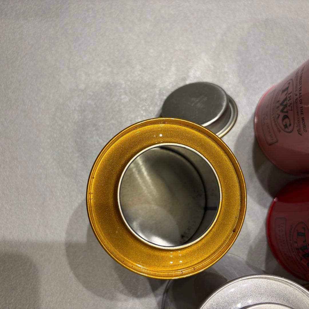 TWG Tea カラフル 空き缶セット